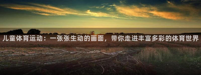 欧亿体育官方正版app新能源：儿童体育运动：一张张生动的画面